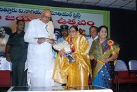 Anjali Devi Felicitated Photos